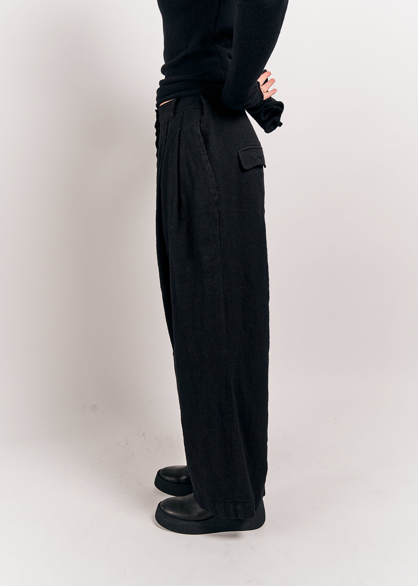 Rundholz Mainline Trousers Black Check