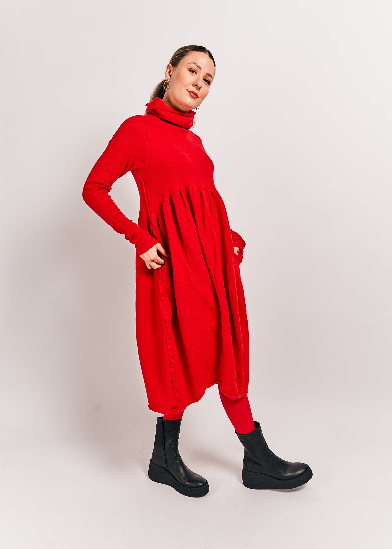 Rundholz Mainline Dress Cardinal