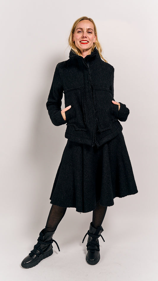 Rundholz Mainline Jacket Black Melange