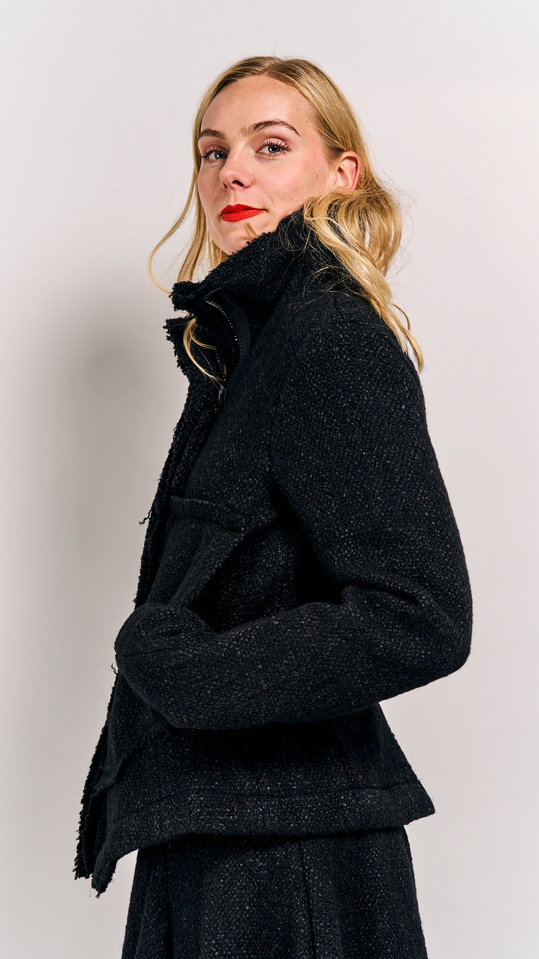 Rundholz Mainline Jacket Black Melange