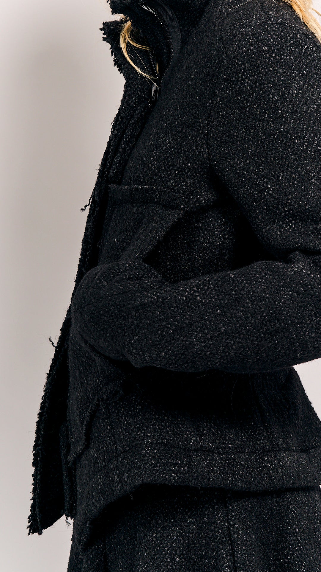 Rundholz Mainline Jacket Black Melange