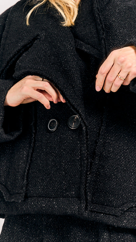 Rundholz Mainline Jacket Black Melange