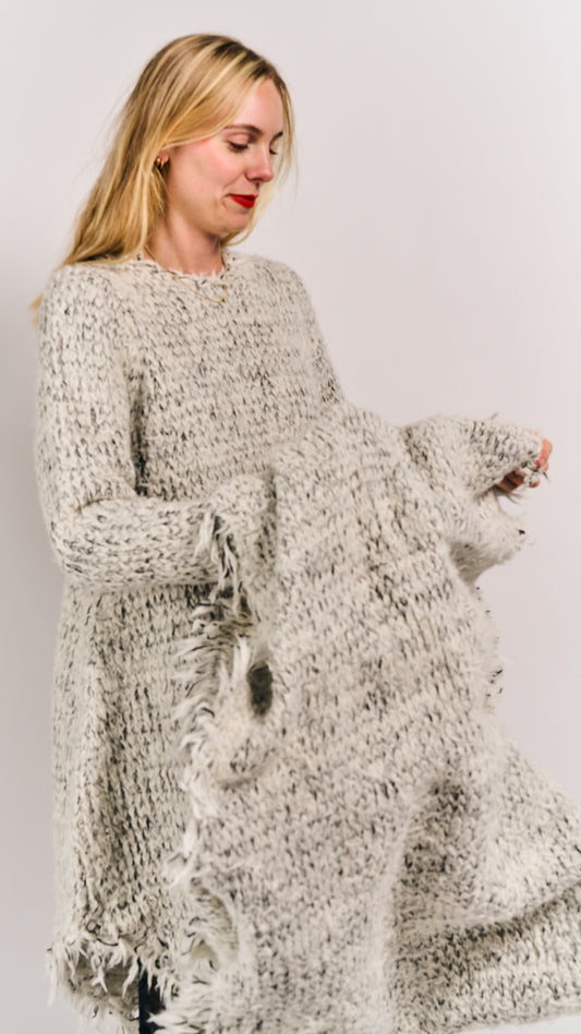 Rundholz Mainline Shawl LT Bone Melange