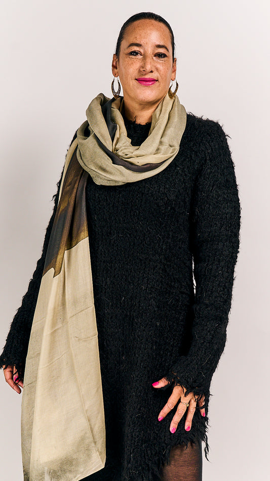 Rundholz Mainline Shawl Bone Turf Print