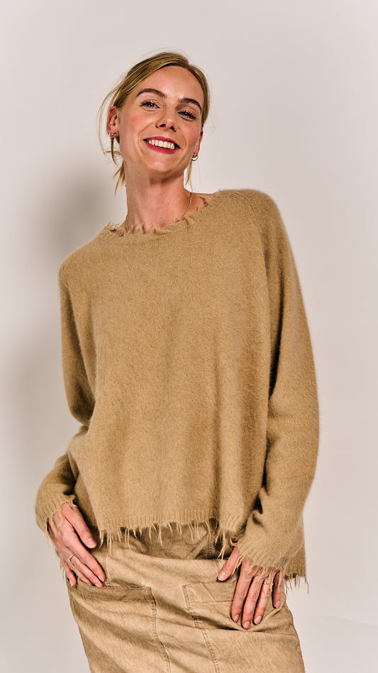 Rundholz DIP Pullover Clay
