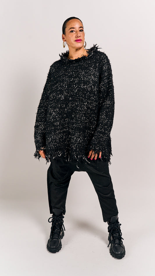 Rundholz Mainline Pullover Bone Melange