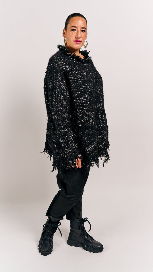 Rundholz Mainline Pullover Bone Melange