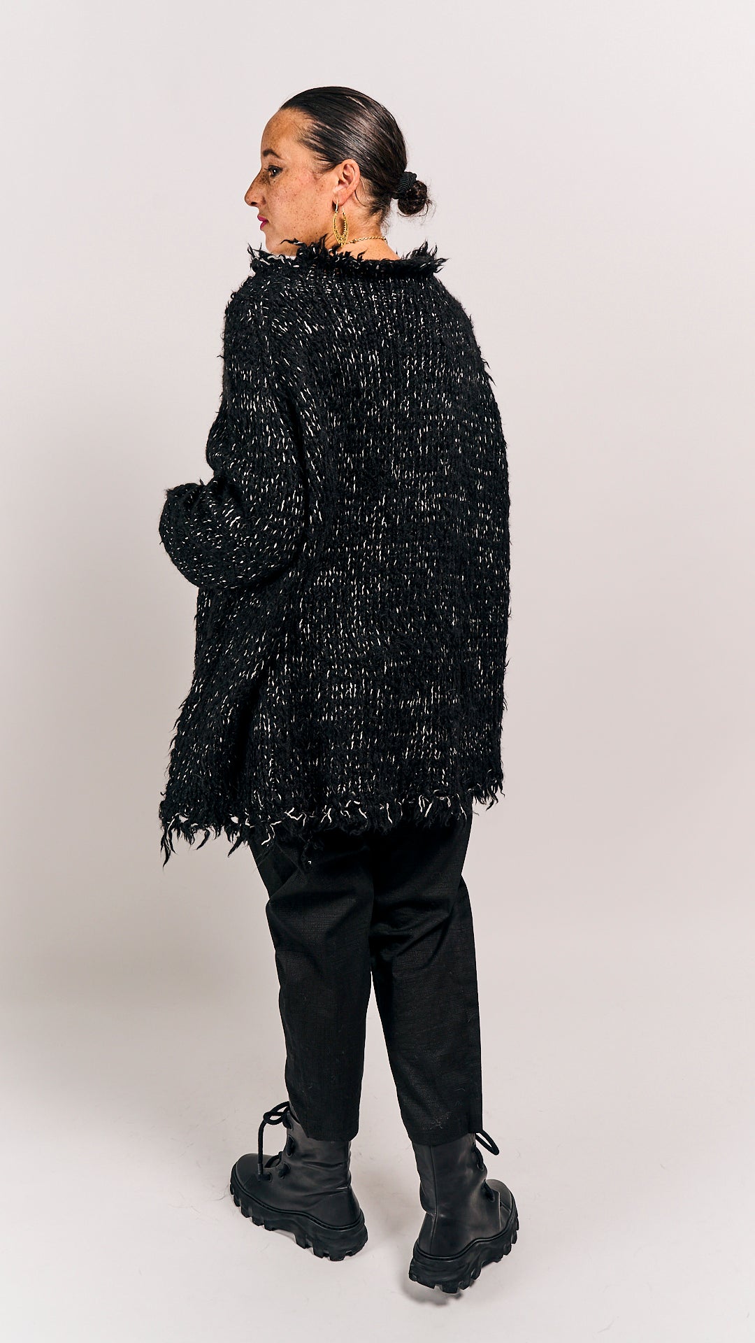 Rundholz Mainline Pullover Bone Melange