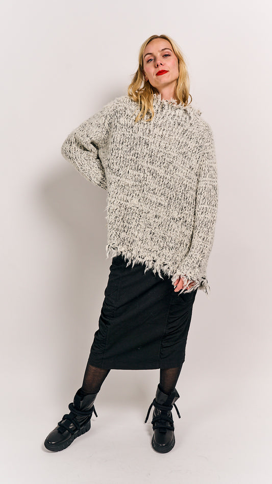 Rundholz Mainline Pullover LT Bone Melange