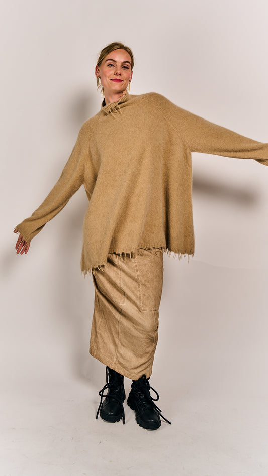 Rundholz DIP Fox Pullover Clay