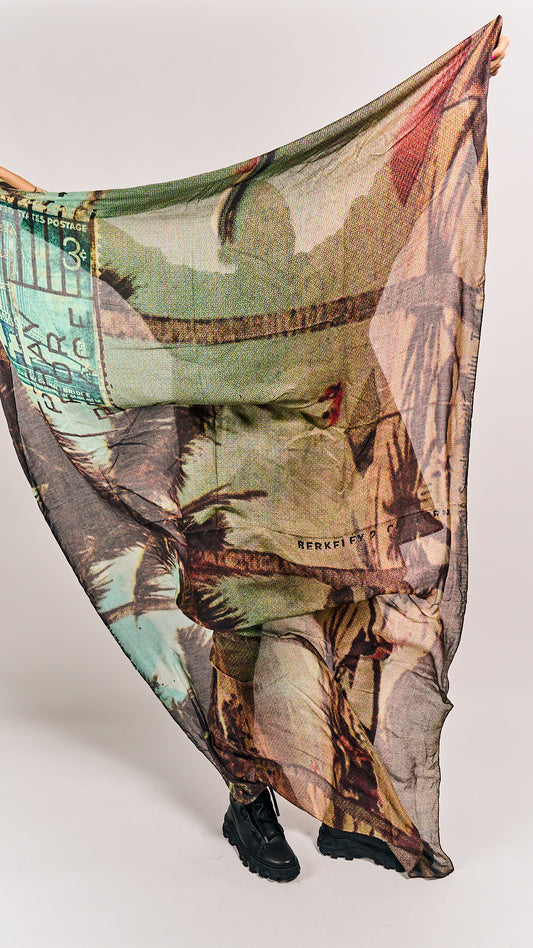 Rundholz DIP Shawl Bermuda Print 1