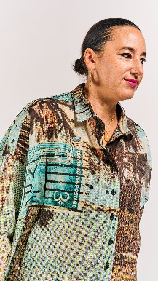 Rundholz DIP Blouse Bermuda Print 1