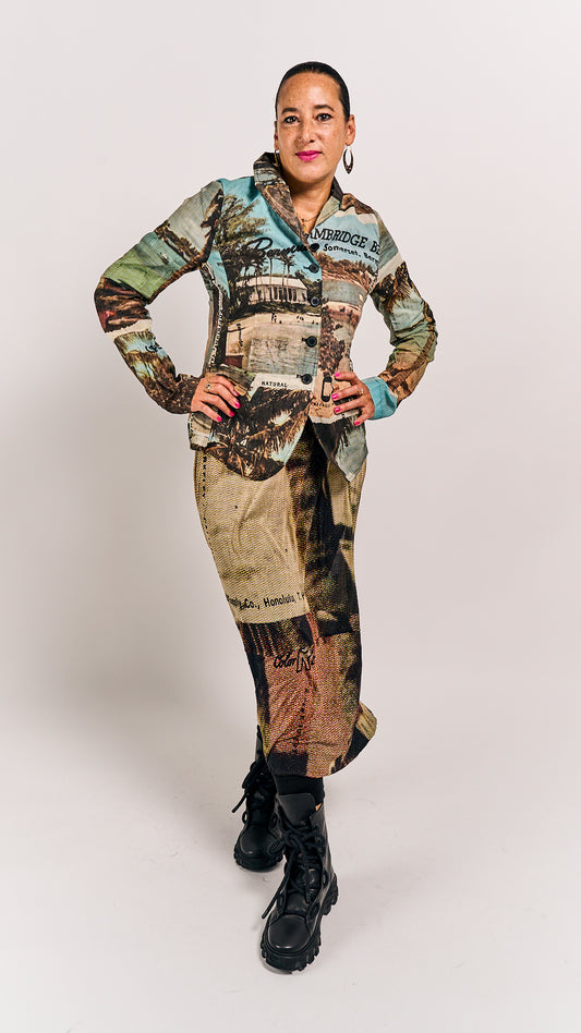 Rundholz DIP Jacket Bermuda Print 3