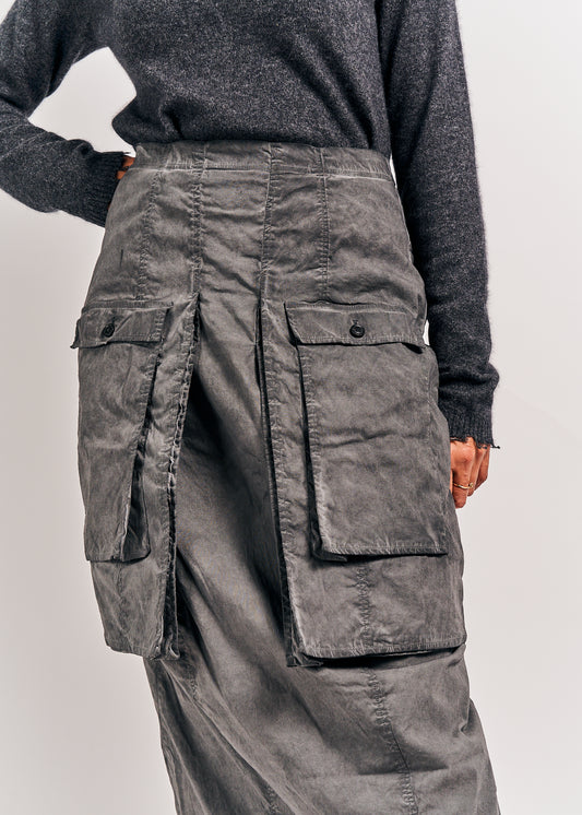 Rundholz DIP Skirt Coal Cloud