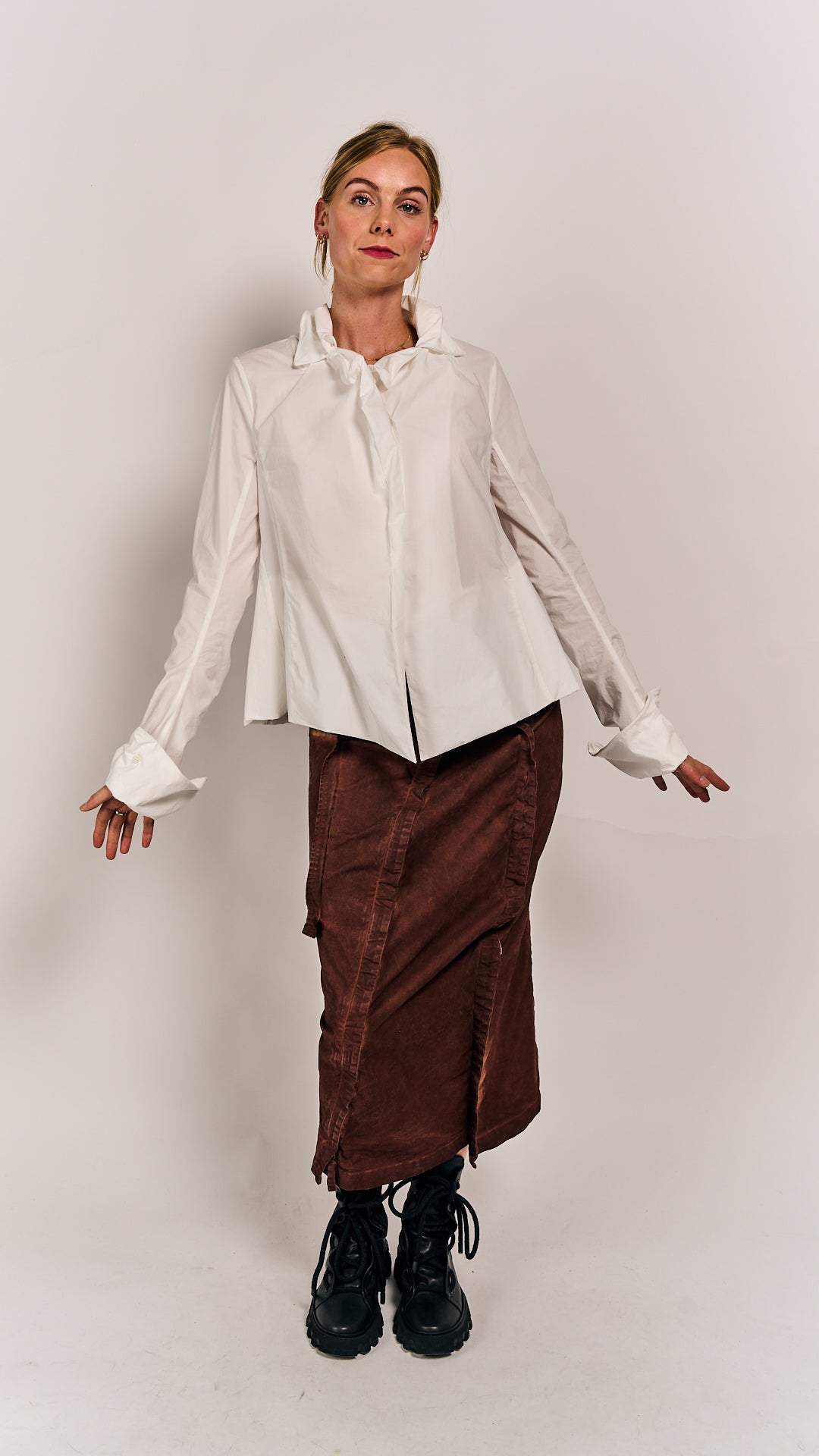 Rundholz Mainline Blouse Offwhite