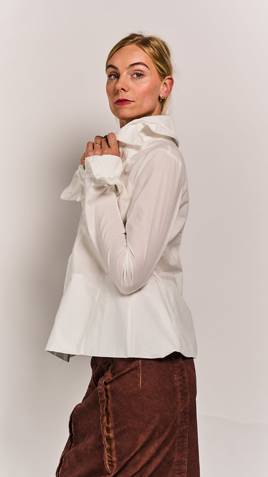 Rundholz Mainline Blouse Offwhite