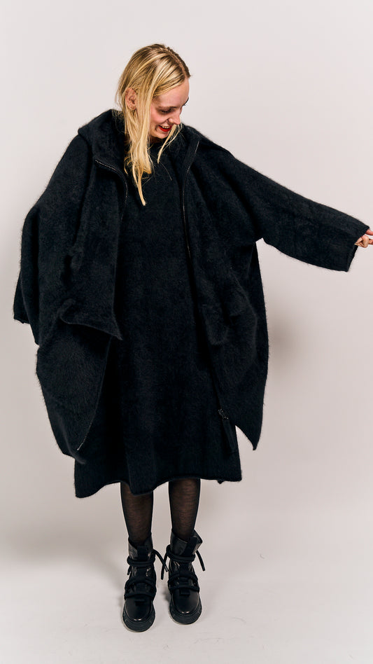 Rundholz Mainline Racoon Coat Black