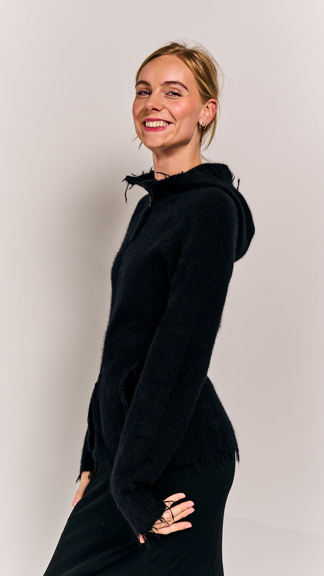 Rundholz DIP Fox Cardigan Black