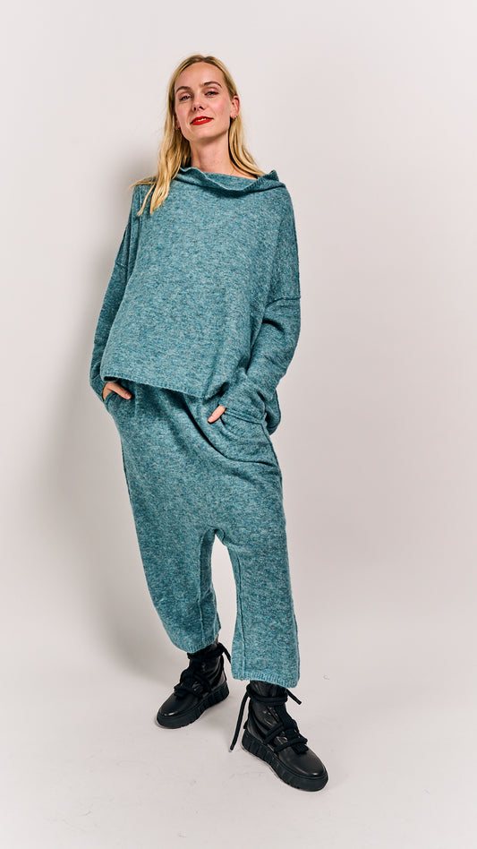 Rundholz DIP Trousers Lagoon Melange