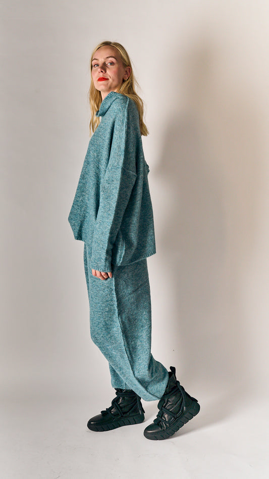 Rundholz DIP Trousers Lagoon Melange