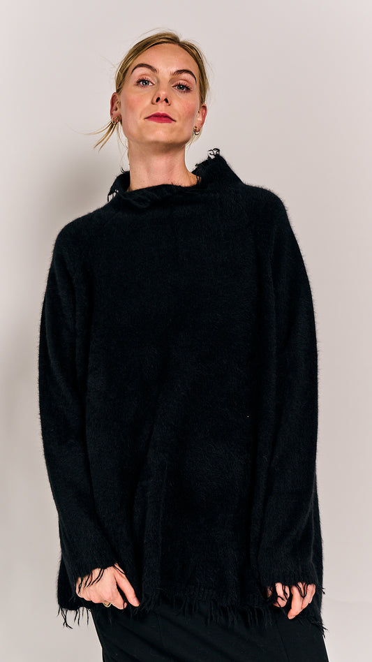 Rundholz DIP Fox Pullover Black