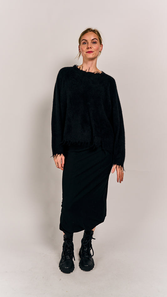 Rundholz DIP Fox Pullover Black