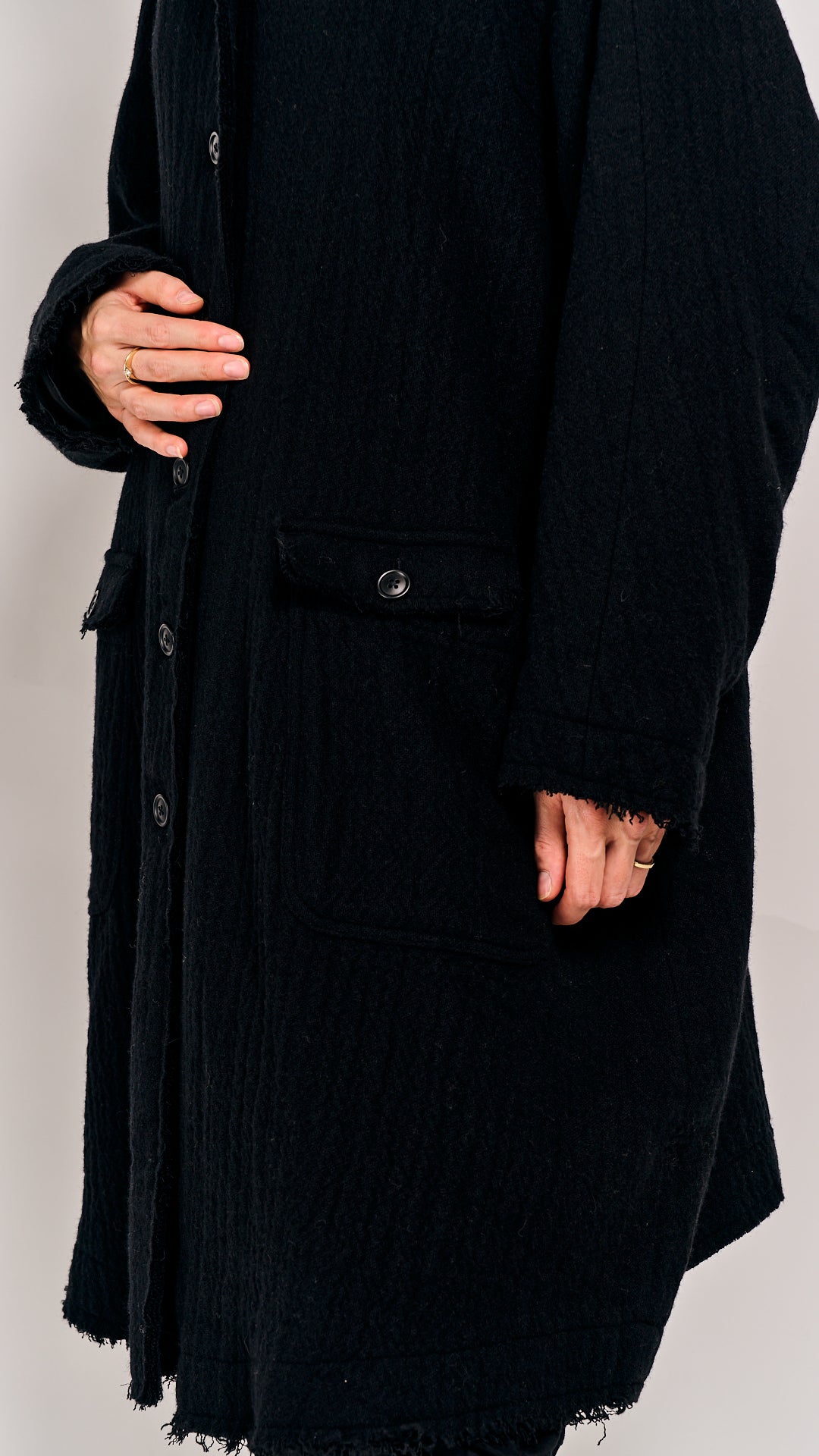 Rundholz Black Label Coat Black