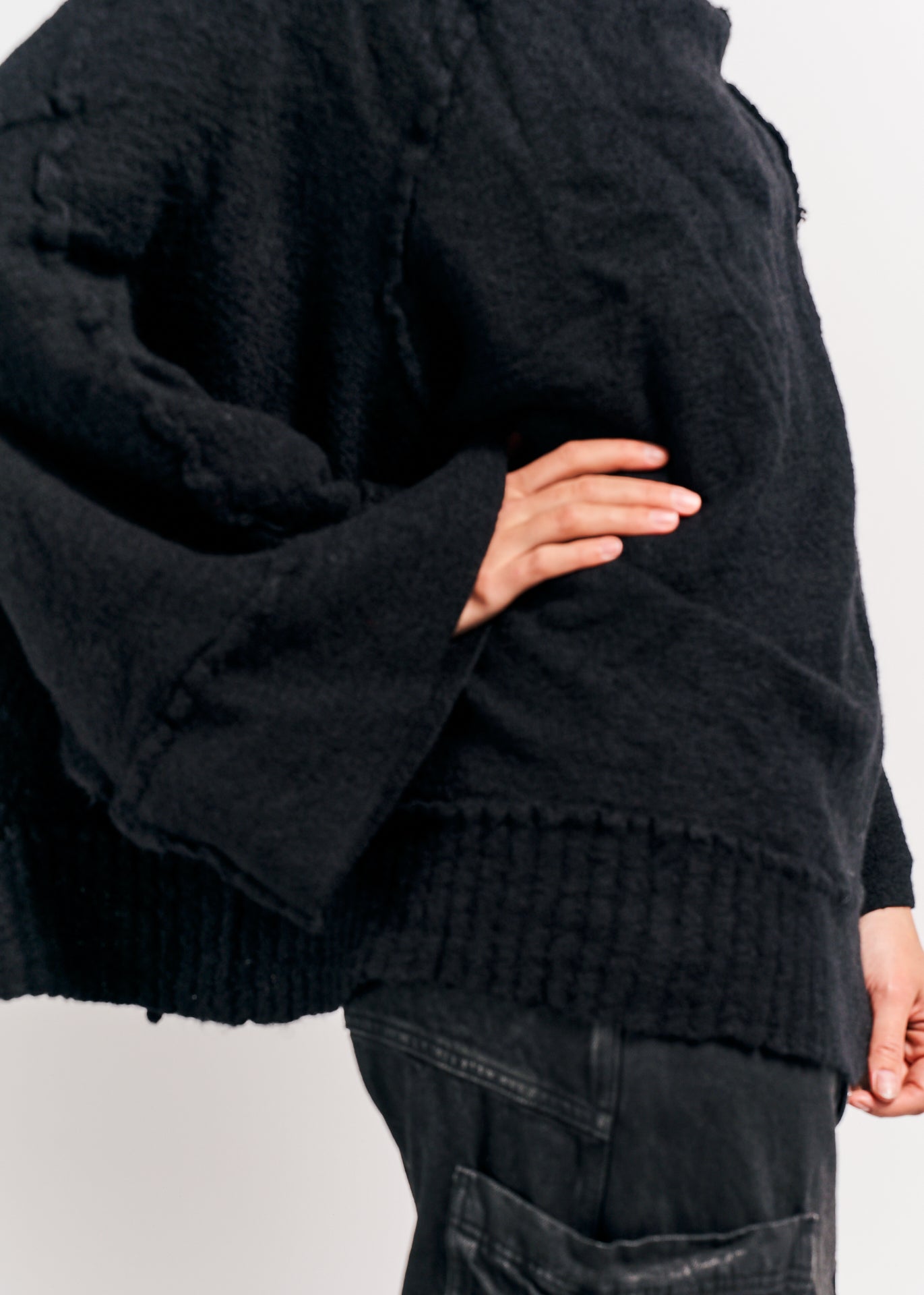 Rundholz DIP Pullover Black