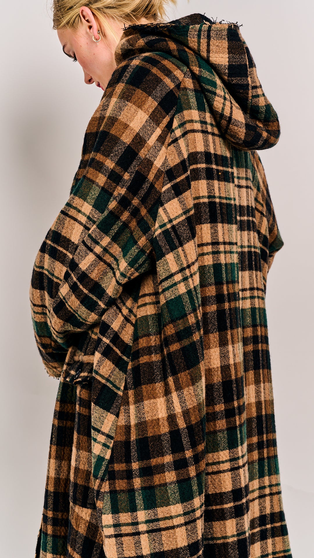 Rundholz Black Label Coat Forest Check