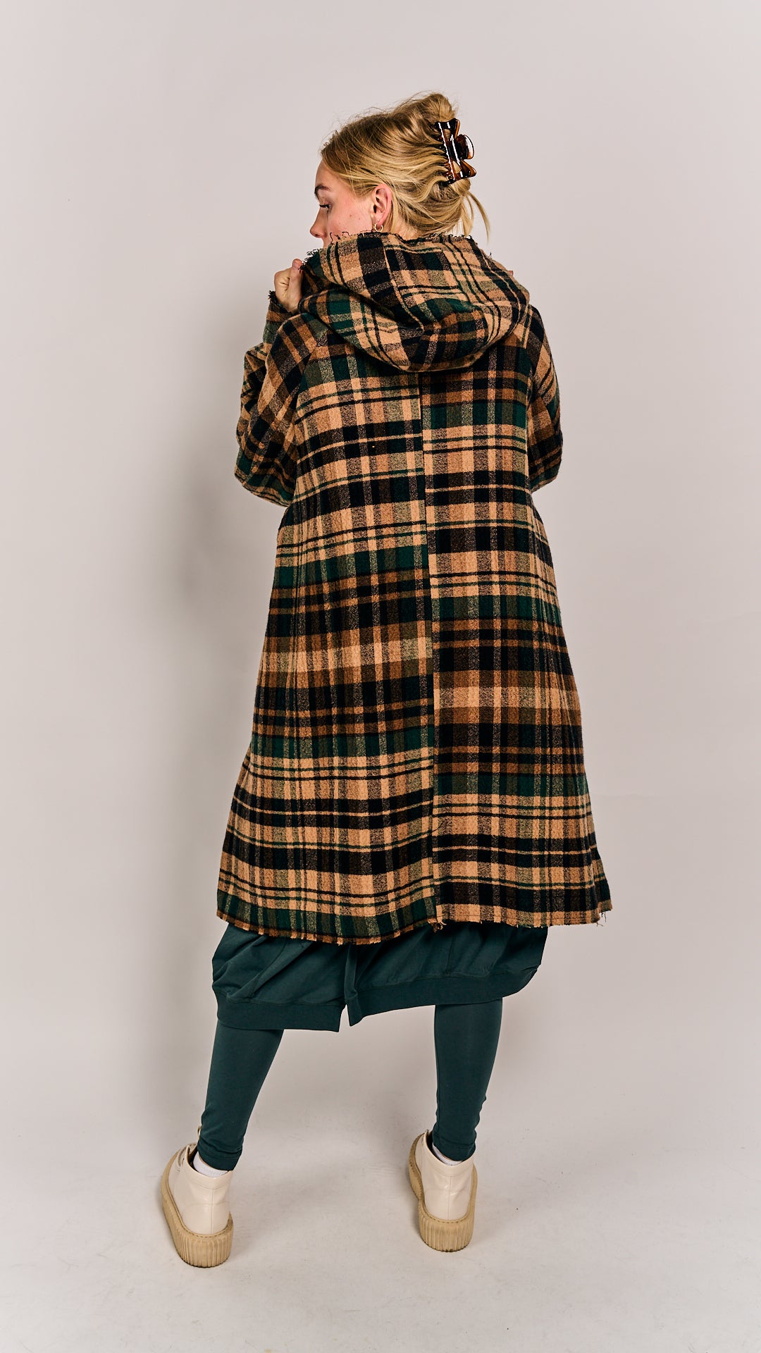 Rundholz Black Label Coat Forest Check