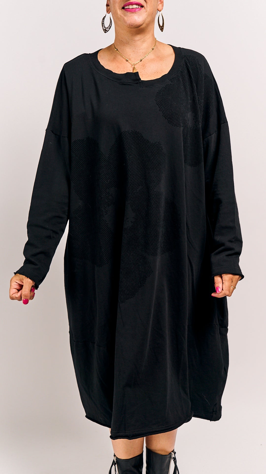 Rundholz Black Label Dress Black Blackflock