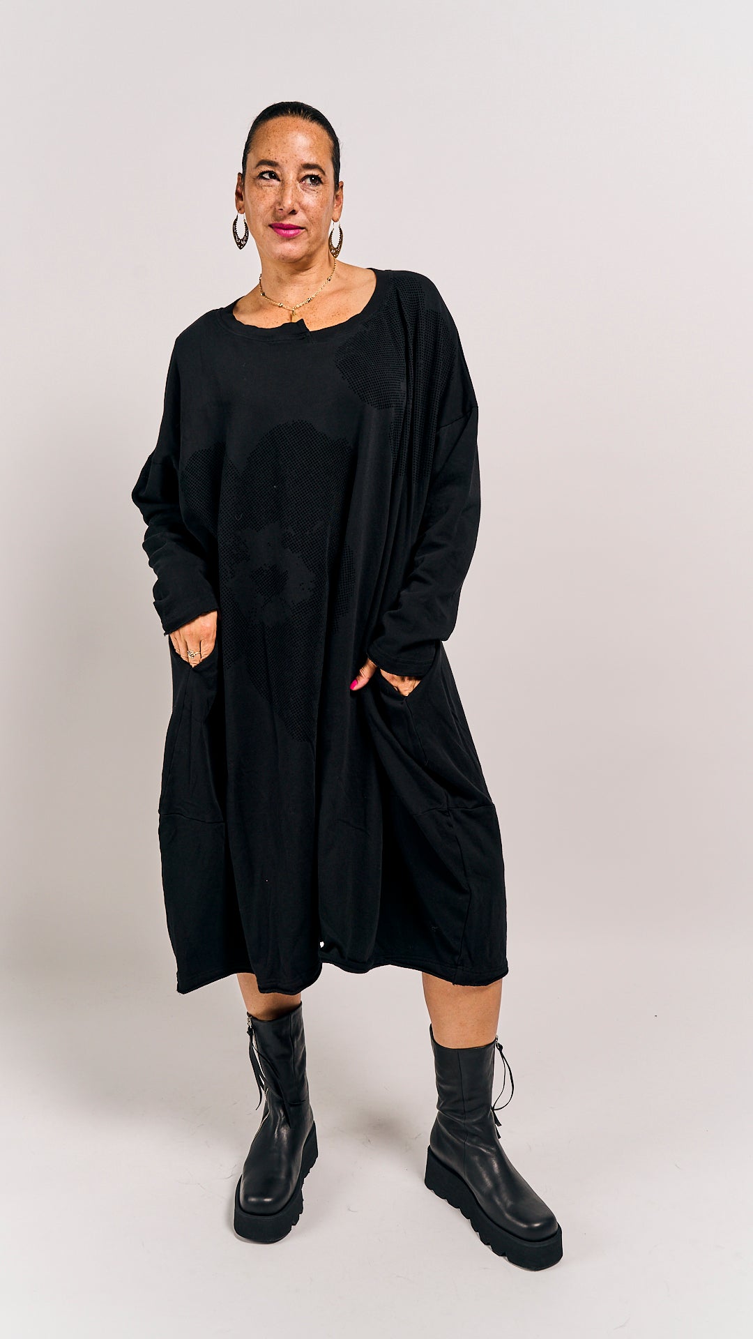 Rundholz Black Label Dress Black Blackflock
