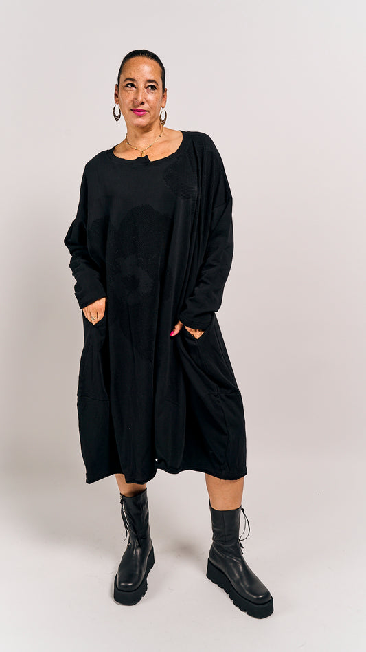 Rundholz Black Label Dress Black Blackflock