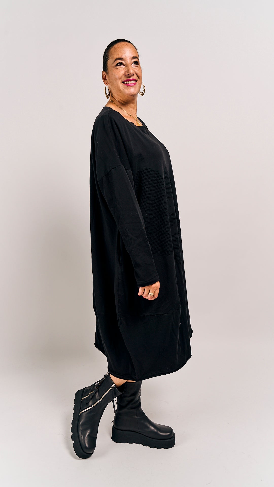 Rundholz Black Label Dress Black Blackflock