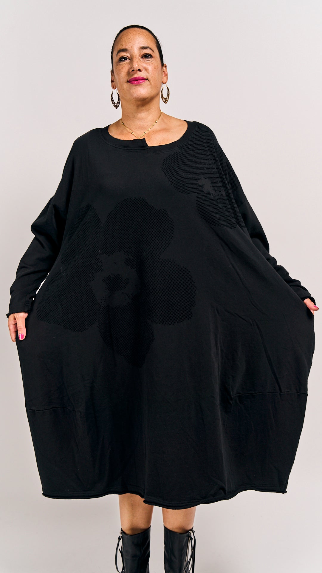 Rundholz Black Label Dress Black Blackflock