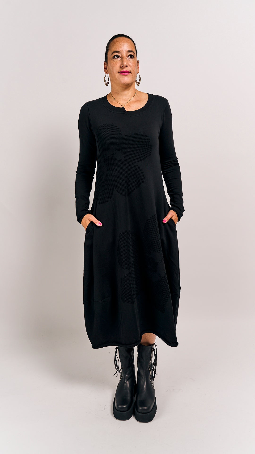 Rundholz Black Label Dress Black Blackflock