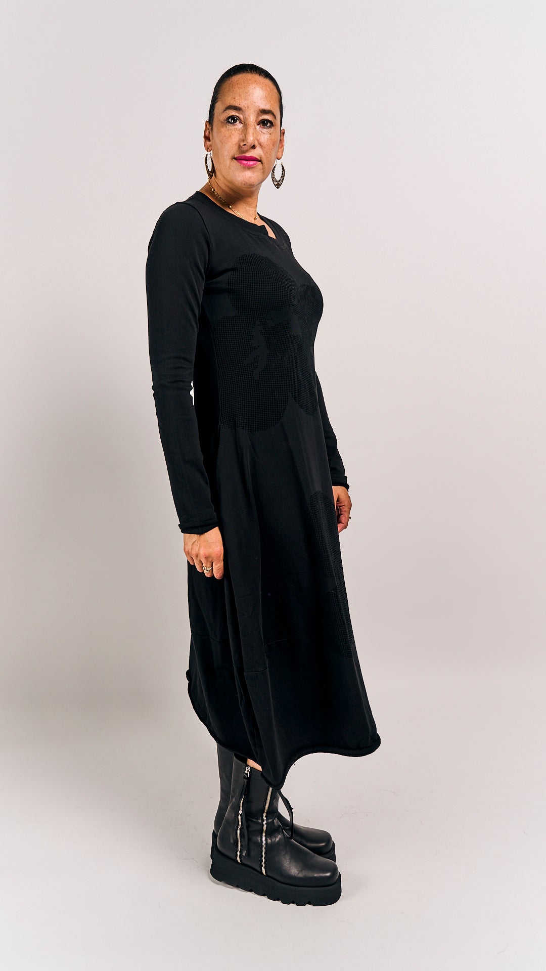 Rundholz Black Label Dress Black Blackflock