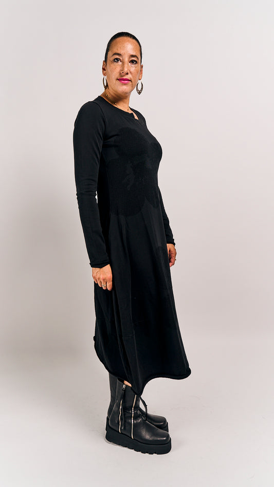 Rundholz Black Label Dress Black Blackflock