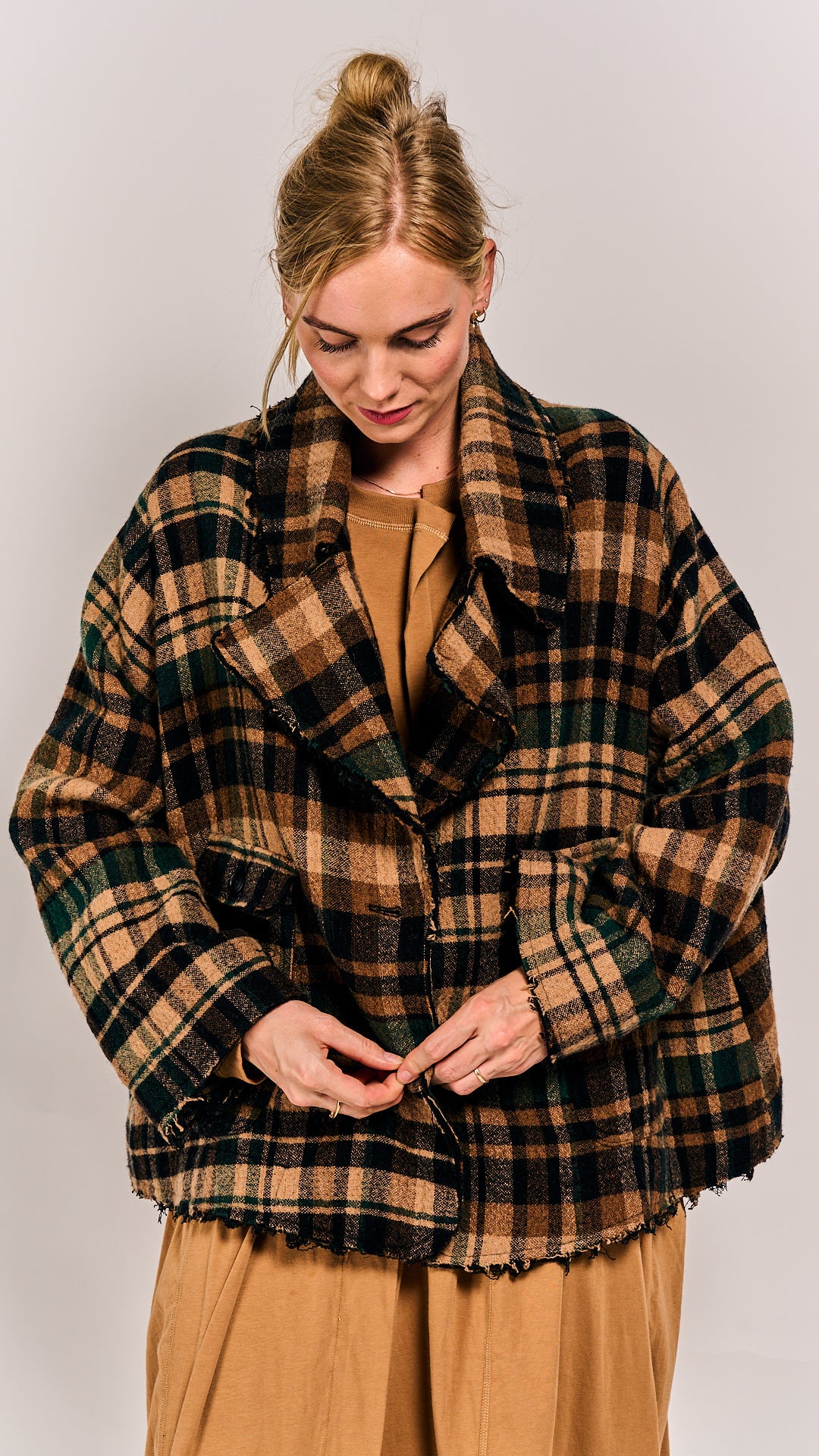 Rundholz Black Label Jacket Forest Check