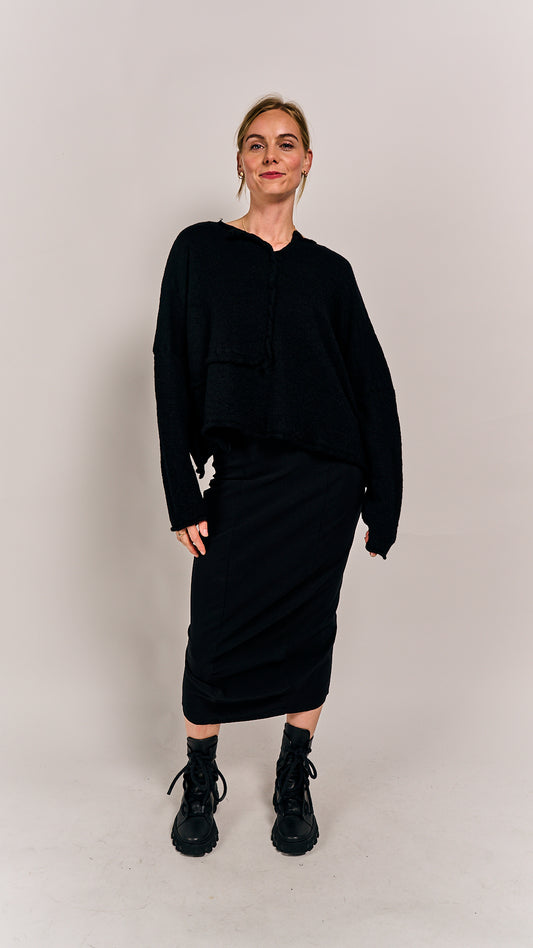 Rundholz Black Label Pullover Black