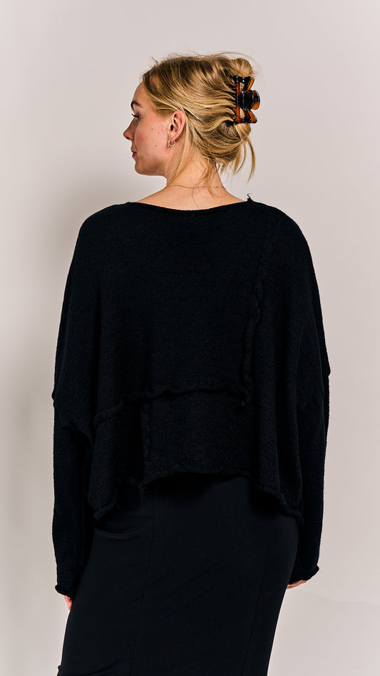 Rundholz Black Label Pullover Black