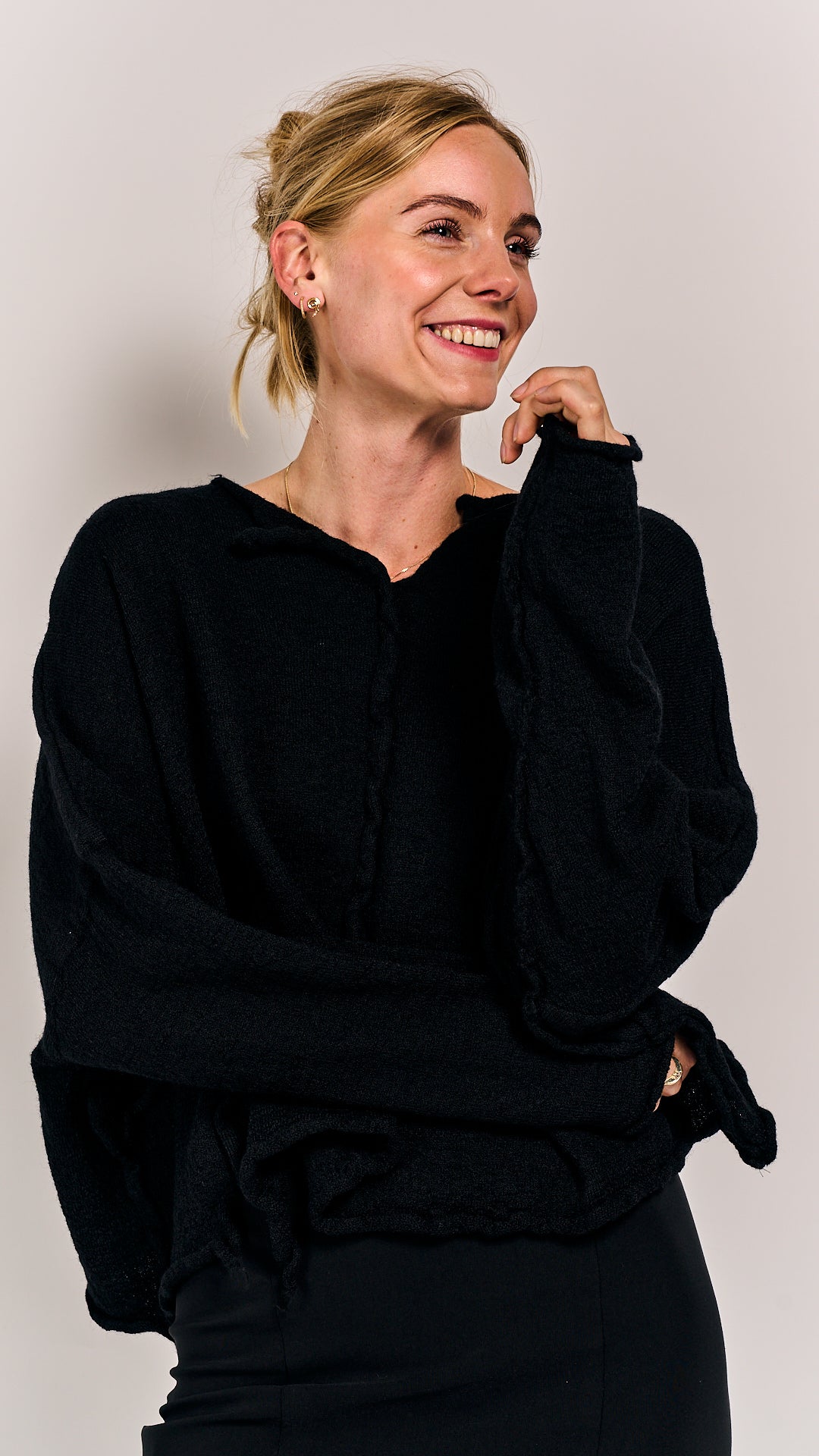 Rundholz Black Label Pullover Black