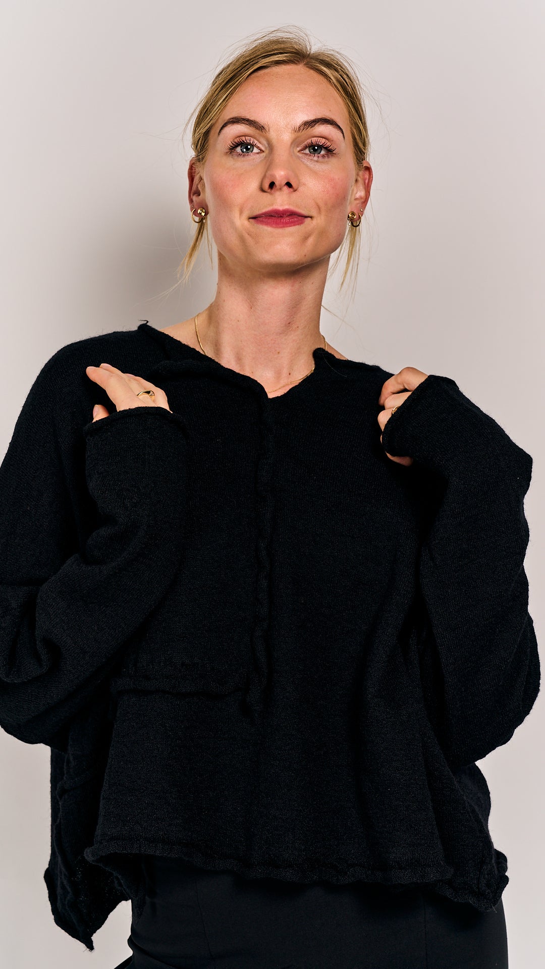 Rundholz Black Label Pullover Black