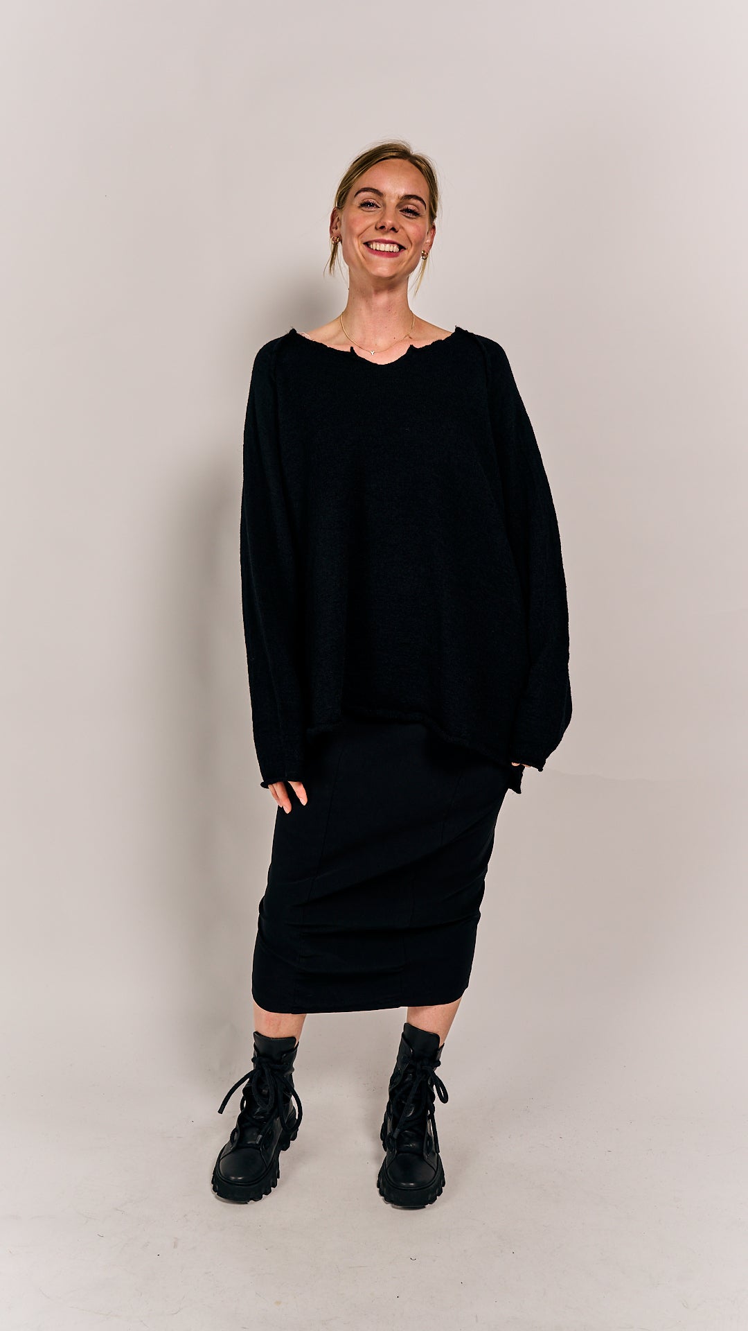 Rundholz Black Label Pullover Black