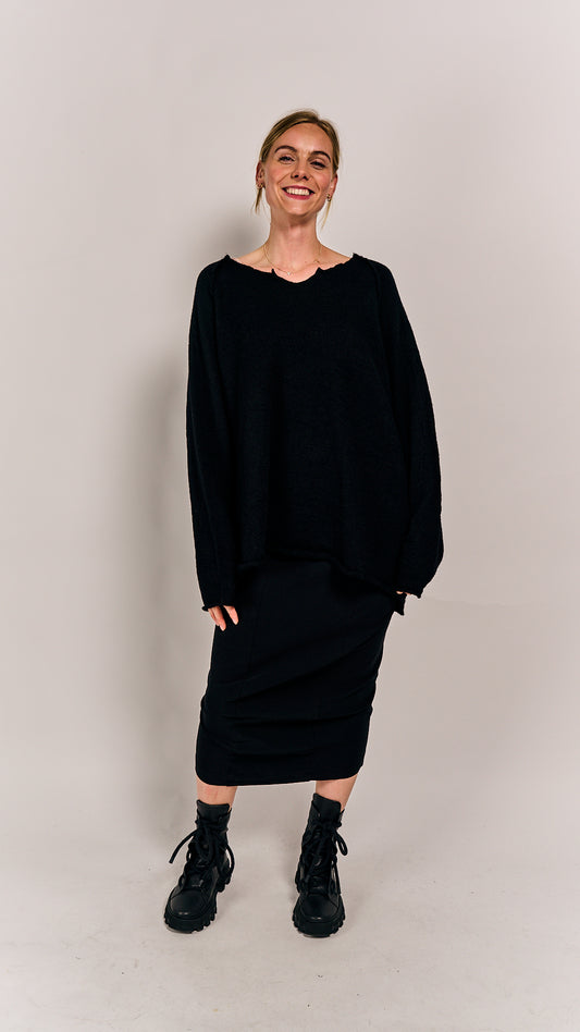 Rundholz Black Label Pullover Black