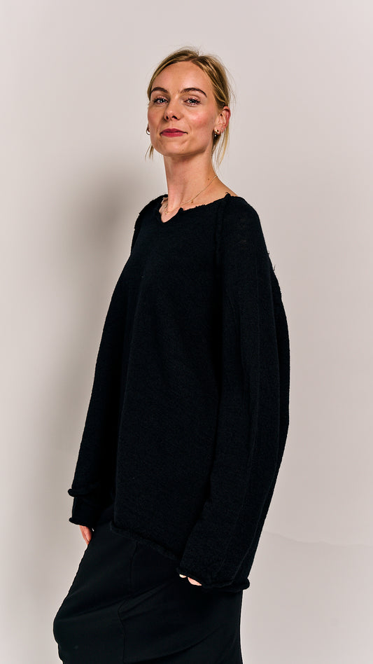 Rundholz Black Label Pullover Black