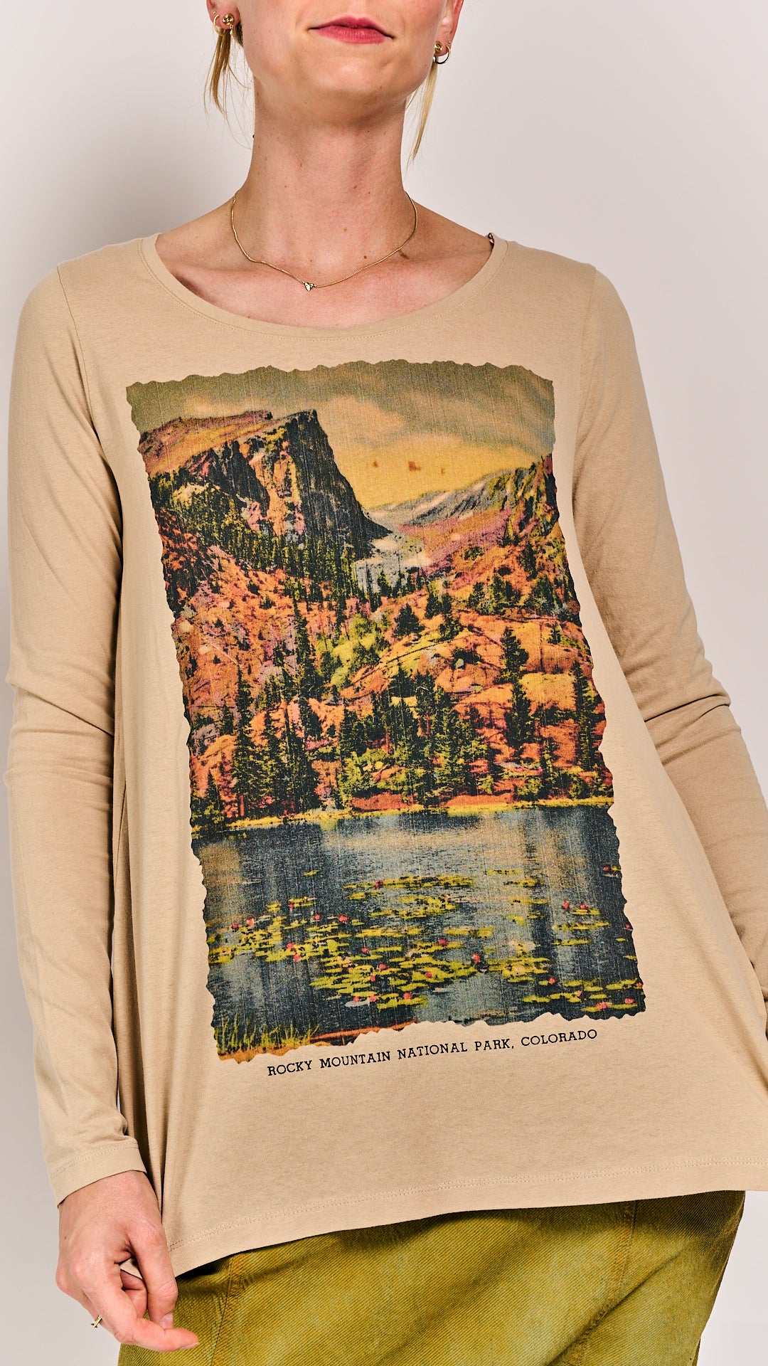 Rundholz Black Label Shirt Mountain Print