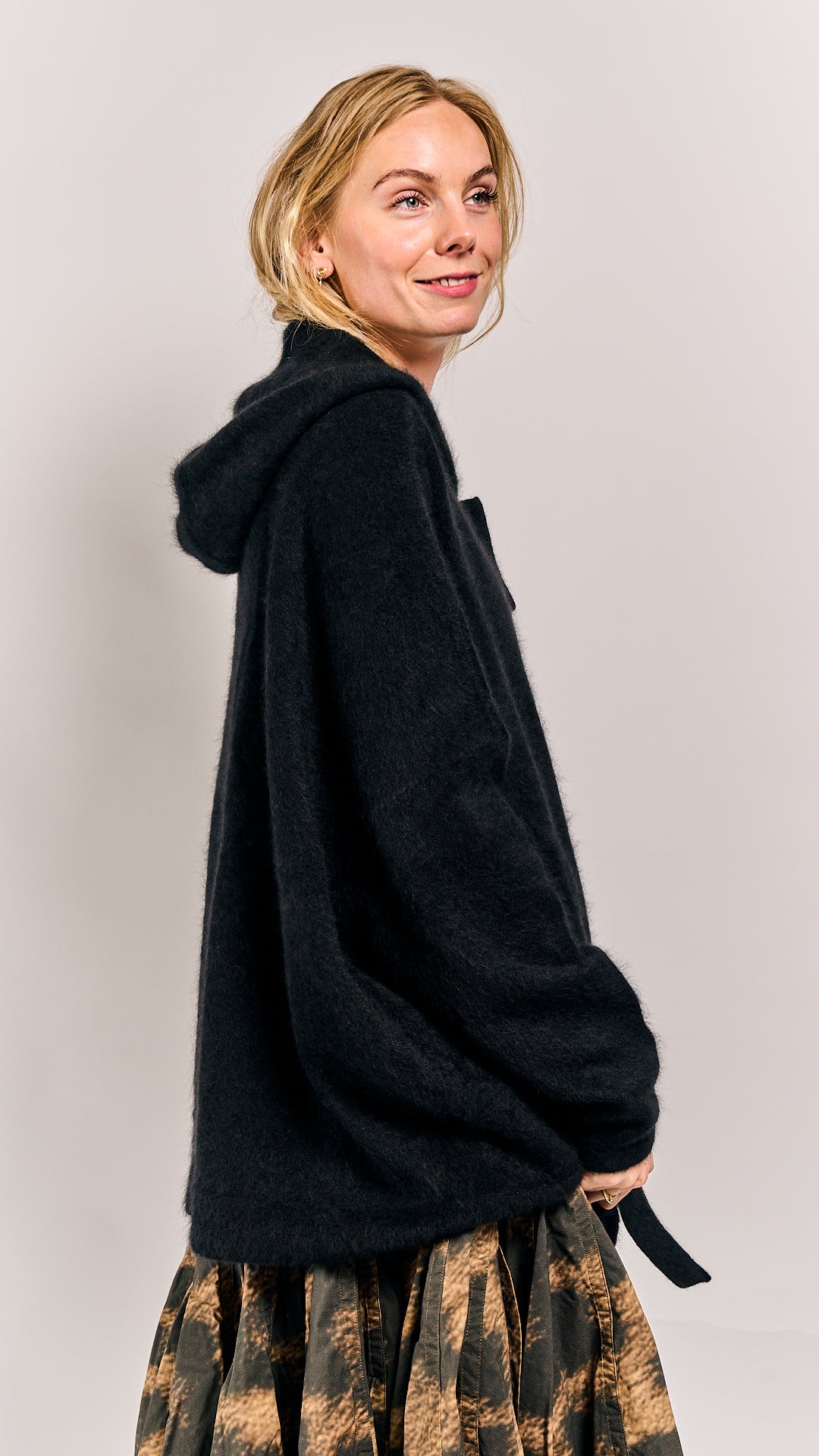 Rundholz Mainline Racoon Cardigan Black