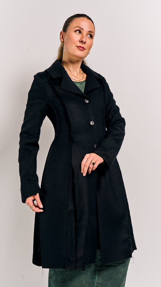 Rundholz Mainline Coat Black
