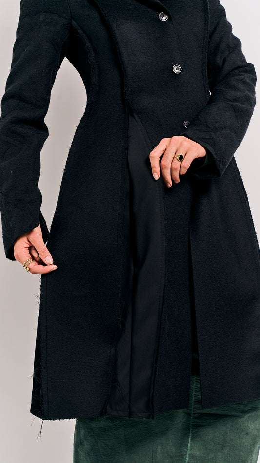 Rundholz Mainline Coat Black